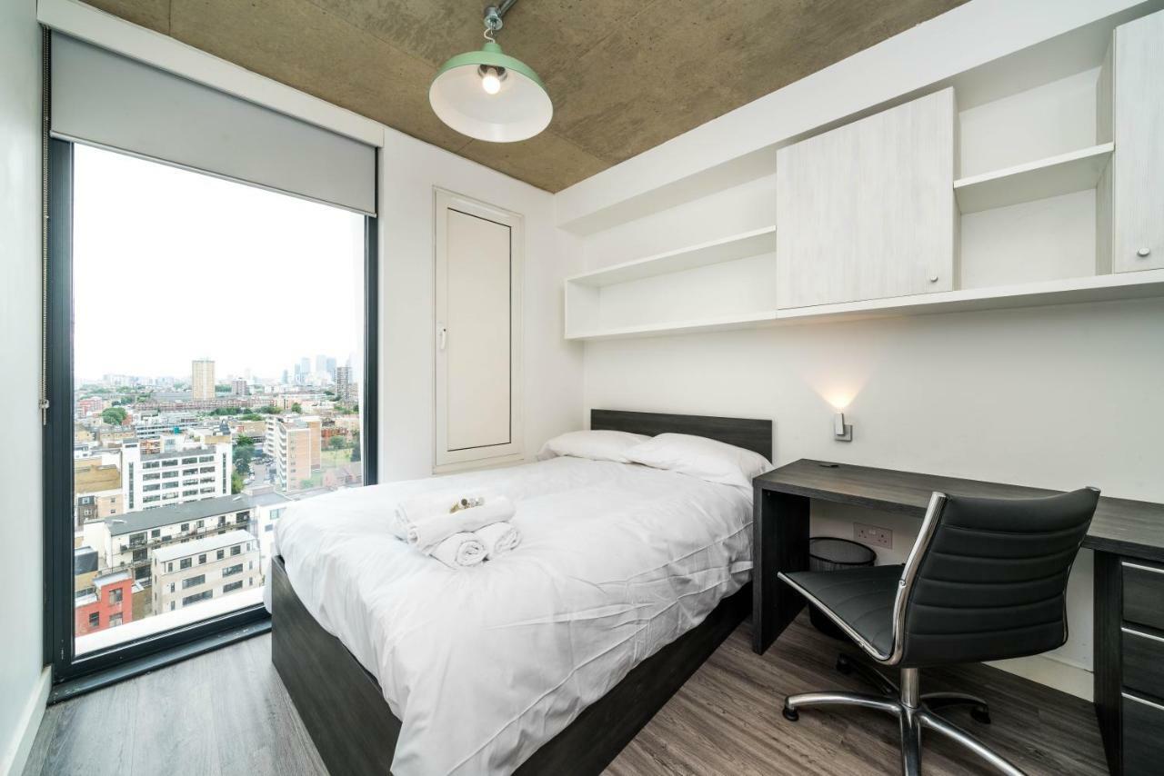Hashtag Aldgate Campus Accommodation Londra Oda fotoğraf