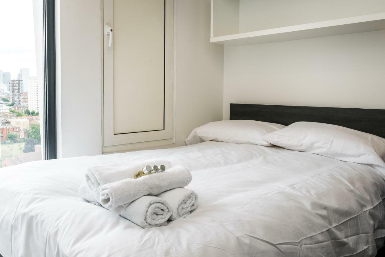 Hashtag Aldgate Campus Accommodation Londra Oda fotoğraf
