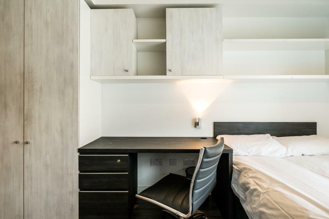 Hashtag Aldgate Campus Accommodation Londra Oda fotoğraf